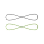 8-Shaped Silicone Resistance Band with Massage Grip