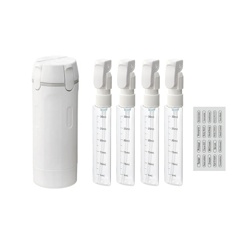 🔥4-in-1 Leakproof Rotatable Travel Dispenser Set