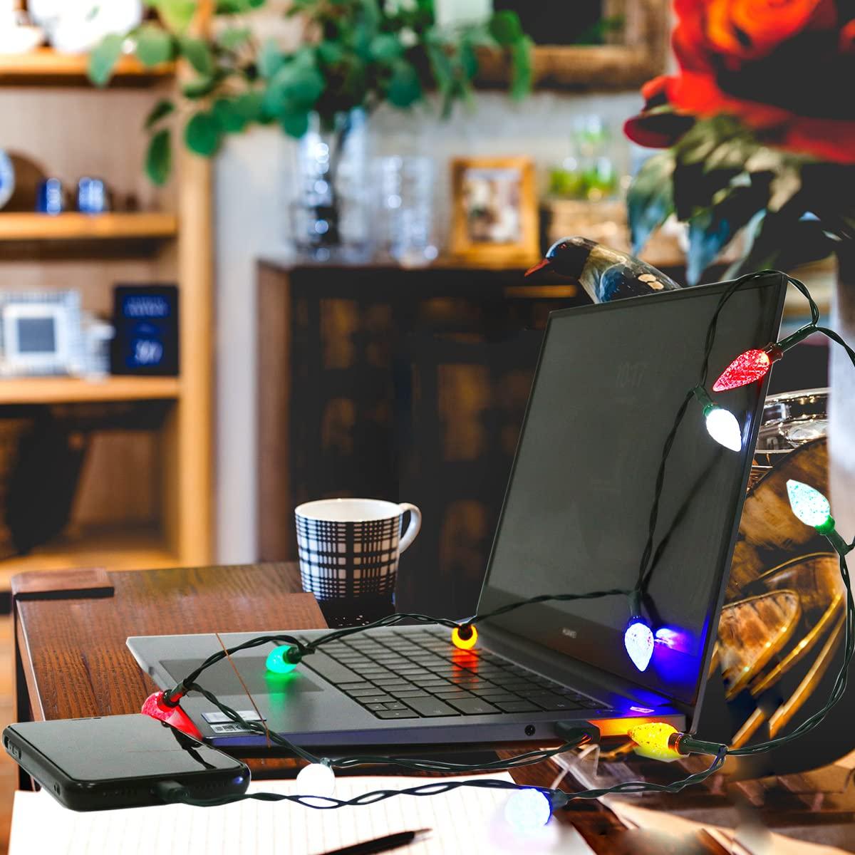 🔥USB Christmas Light Phone Charger Cable