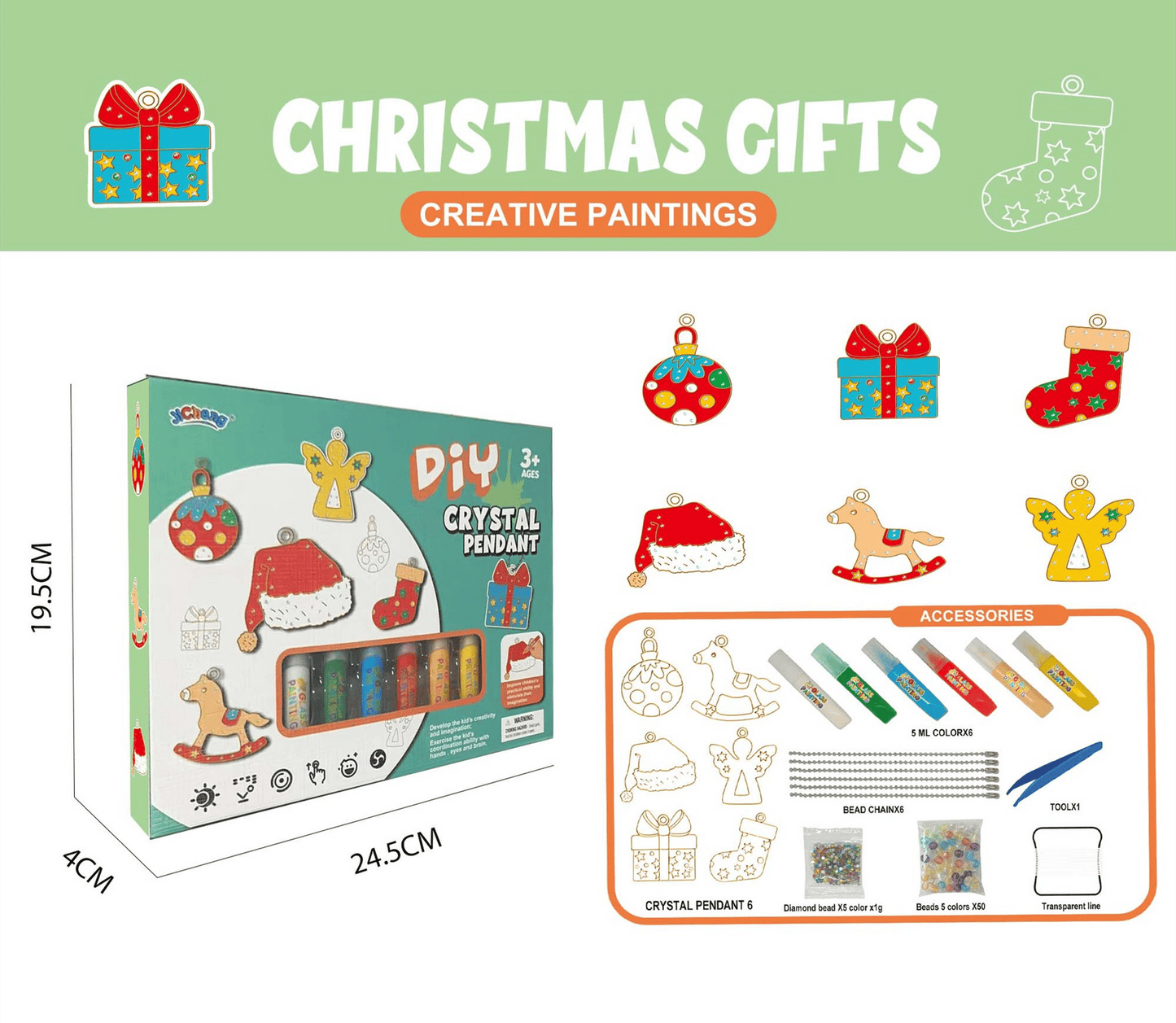 🎁DIY Crystal Paint Arts and Crafts Set