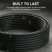 💧 Triple-layer burst-proof hose – PVC & stainless steel. Universal connector, easy install. Perfect for heavy-duty cleaning! 🚿🔧