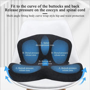 🎁Limited sale 50% discount🎁【Ergonomic design】Non-Slip Memory Foam Seat 💕For the most comfortable driving💕