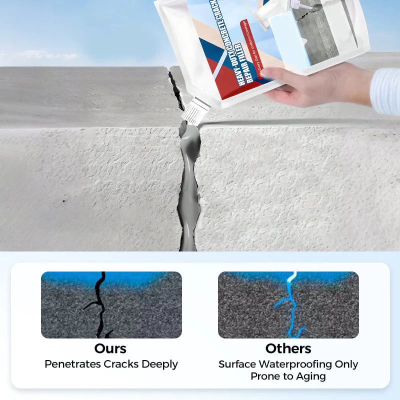 🔥New Upgrade🔥Heavy-Duty Concrete Crack Repair Adhesive