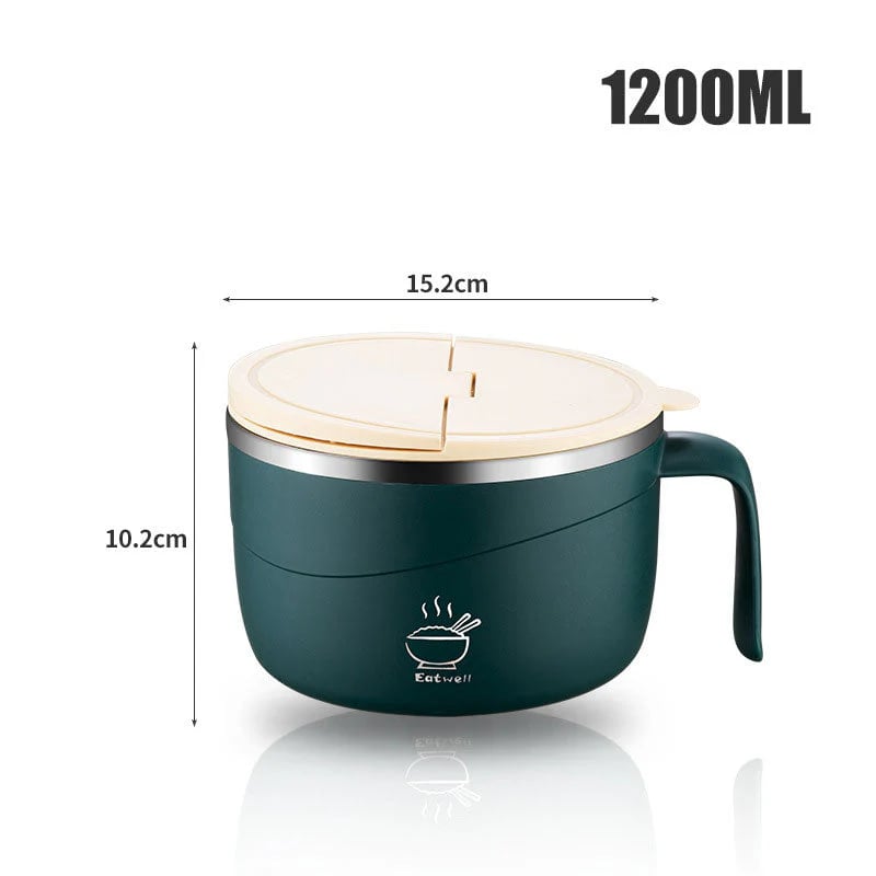 🔥Limited Time Promotion 50% OFF🔥304 Stainless Steel Insulated Ramen Bowl