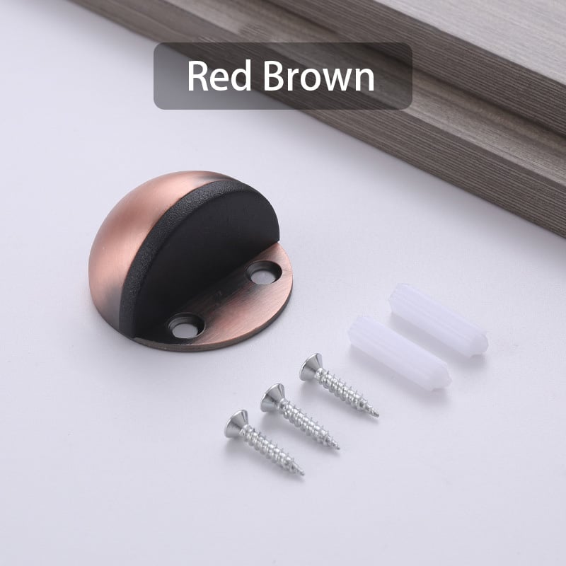 HOT SALE🔥  Hidden Stainless Steel Rubber Dual-use Door Stopper Door Holders