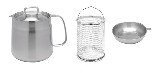 304 Stainless Steel, Large Capacity, Versatile Oil Filter Vessel（ Free shipping ）