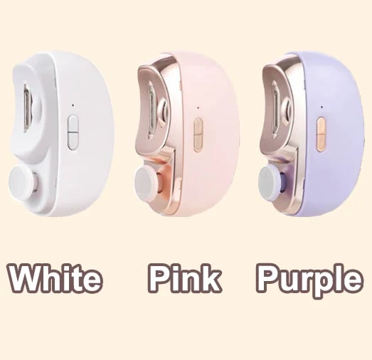🎁 Perfect for All Ages 👵👶 3-in-1 Automatic Electric Nail Clipper with Polishing - 🌟Safe & Convenient🌟