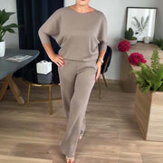 ⏳Time-Limited Special⏰Elegant 3-piece set including long cardigan, top and pants💞