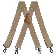 📏 Adjustable Work Suspenders | Classic X-Back Support