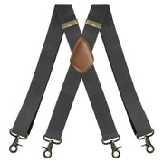 📏 Adjustable Work Suspenders | Classic X-Back Support