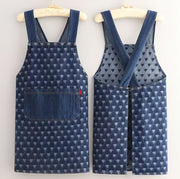Adult Jour Apron - Lightweight Cotton Apron with Front Pocket, Ideal for Everyday Use, Waist Strap