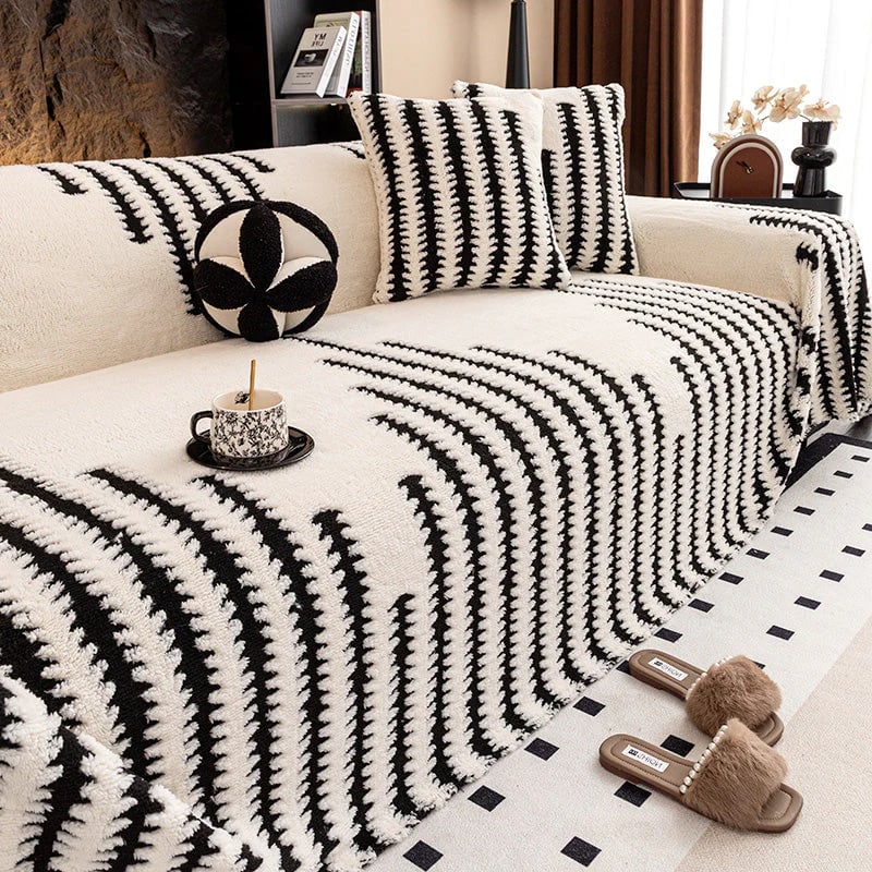📢📢50% OFF !!⏰⏰Soft Plush Non-Slip Couch Cover