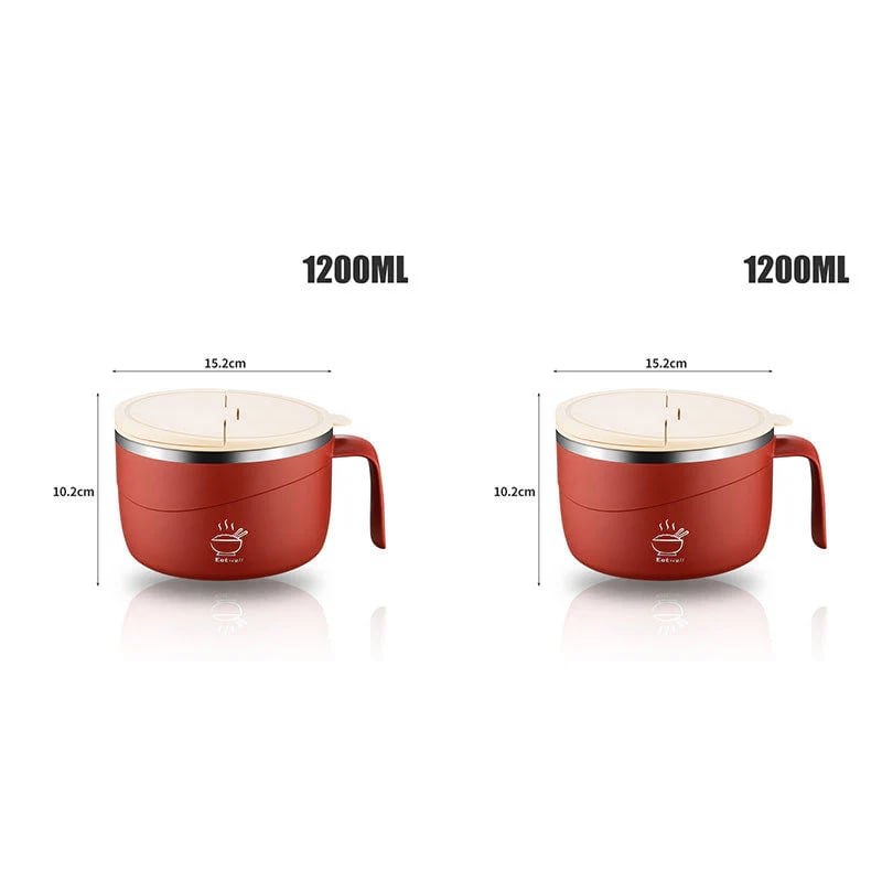 🔥Limited Time Promotion 50% OFF🔥304 Stainless Steel Insulated Ramen Bowl