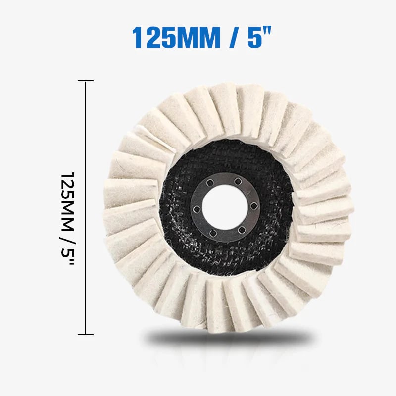 🎁Black Friday Sale - Limited time 49% OFF🎁✨Wool Felt Flap Polishing Disc