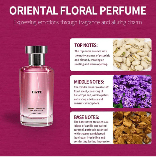 💥🌸Women's Perfume, Long Lasting Floral Fruity Fragrance with Sicilian Mandarin, Jasmine Absolute & Amber🌸Women's Perfume