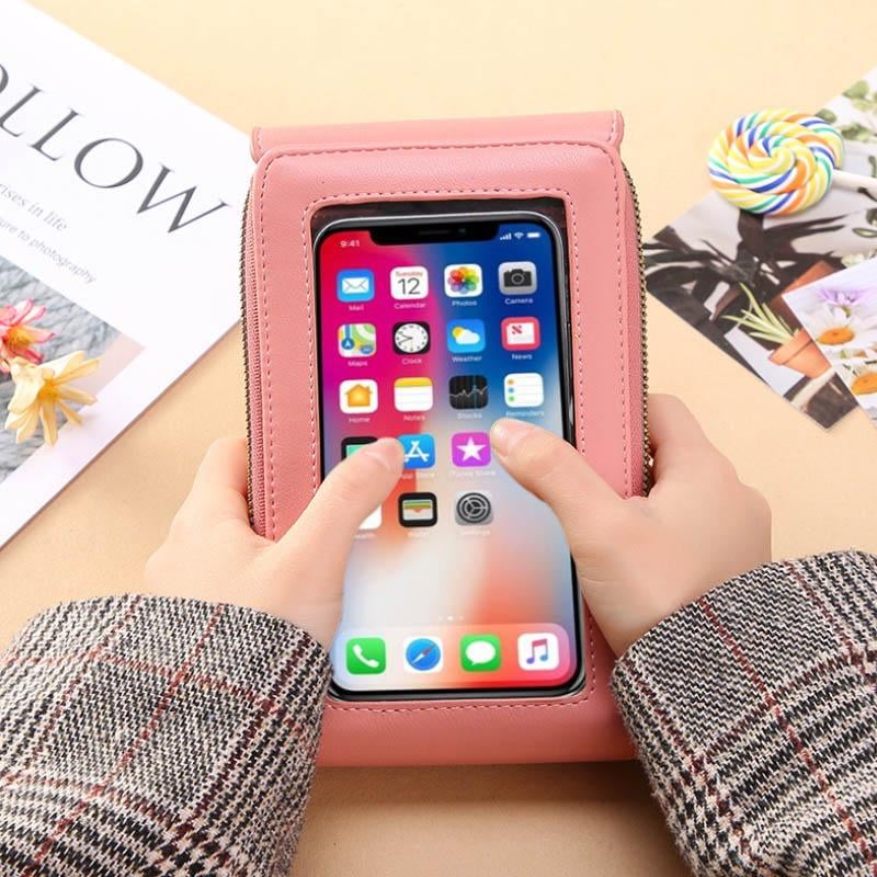 🔥Hot Sale 56% OFF -🎁Women's Touch Screen Mobile Phone Messenger bag