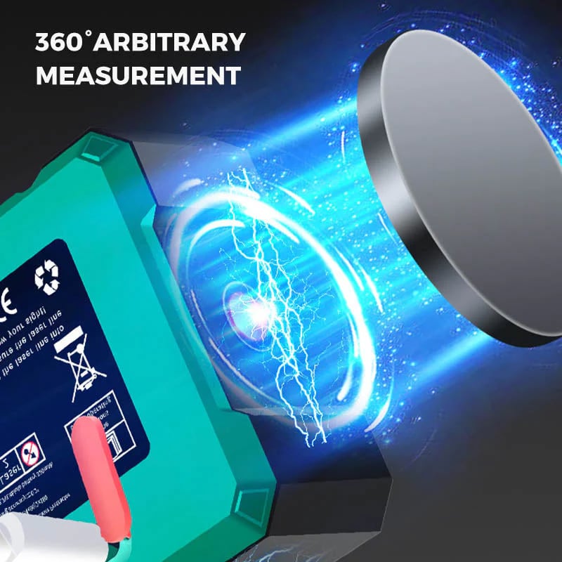 Magnetic Digital Angle Finder with Electronic Laser