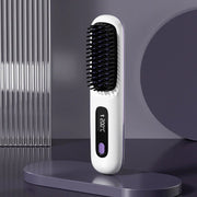 🔥Summer Hot Sale 49% Off🔥Wireless Ceramic Heating Hair Straightening Comb