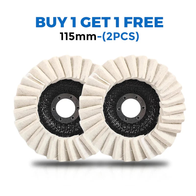 🎁Black Friday Sale - Limited time 49% OFF🎁✨Wool Felt Flap Polishing Disc