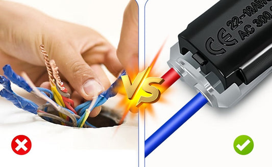 Wire Nut Killer:  Double-Wire Push-In Connector