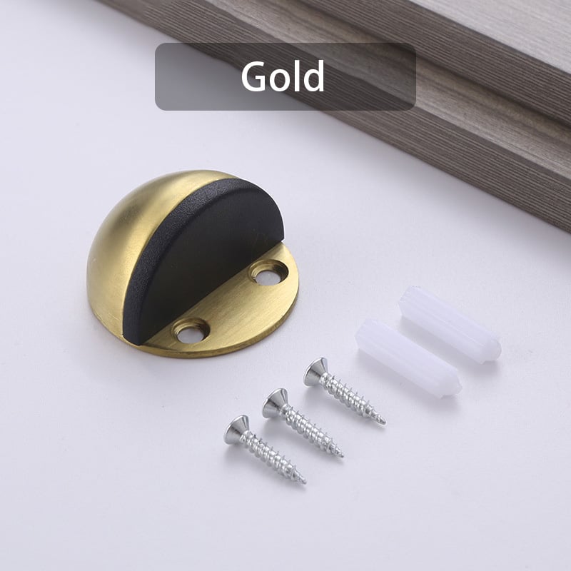 HOT SALE🔥  Hidden Stainless Steel Rubber Dual-use Door Stopper Door Holders