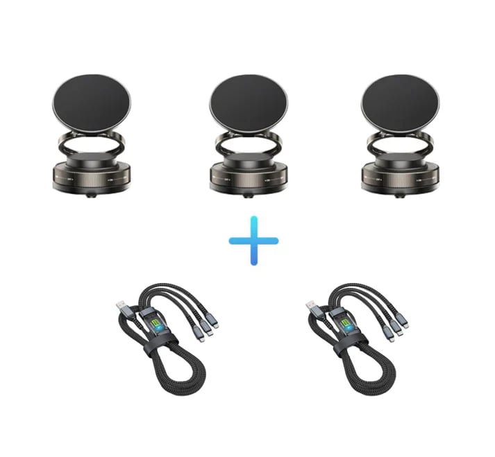🔥Buy More Save More🔄360° Adjustable Vacuum Magnetic Phone Holder📱🚗