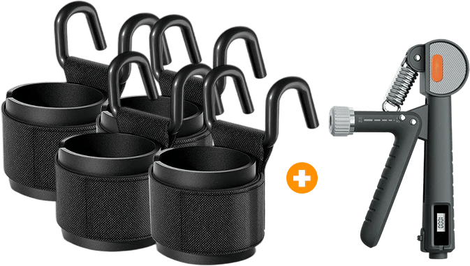 🔥Heavy Duty Weight Lifting Wrist Hook Straps