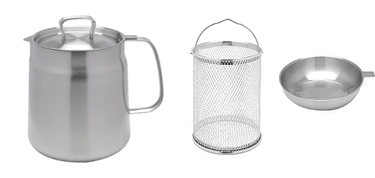 304 Stainless Steel, Large Capacity, Versatile Oil Filter Vessel（ Free shipping ）