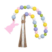 Easter Tassel Beaded Pendant