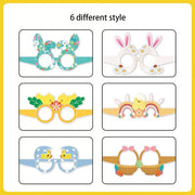 Easter Themed Paper Glasses
