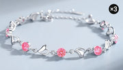 ✨Elegant Sparkling Lucky Clover Bracelet🍀