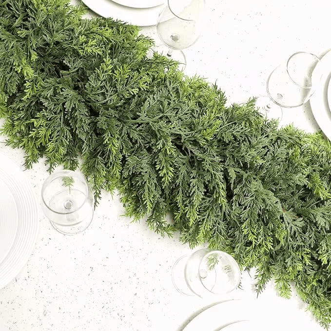 ✨ Christmas Artificial Cedar Garland