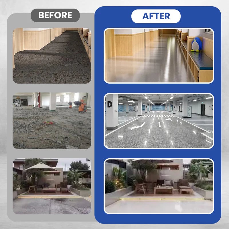 🔥HOT SALE🔥High-Gloss Marble Effect Epoxy Floor Coating