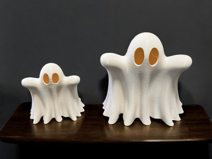 🎃Halloween Decorations - 👻Cute Ghosts With Tea Lights