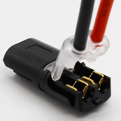 Wire Nut Killer:  Double-Wire Push-In Connector