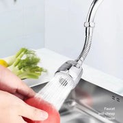 Kitchen Faucet with 360° Swivel Handheld Spray
