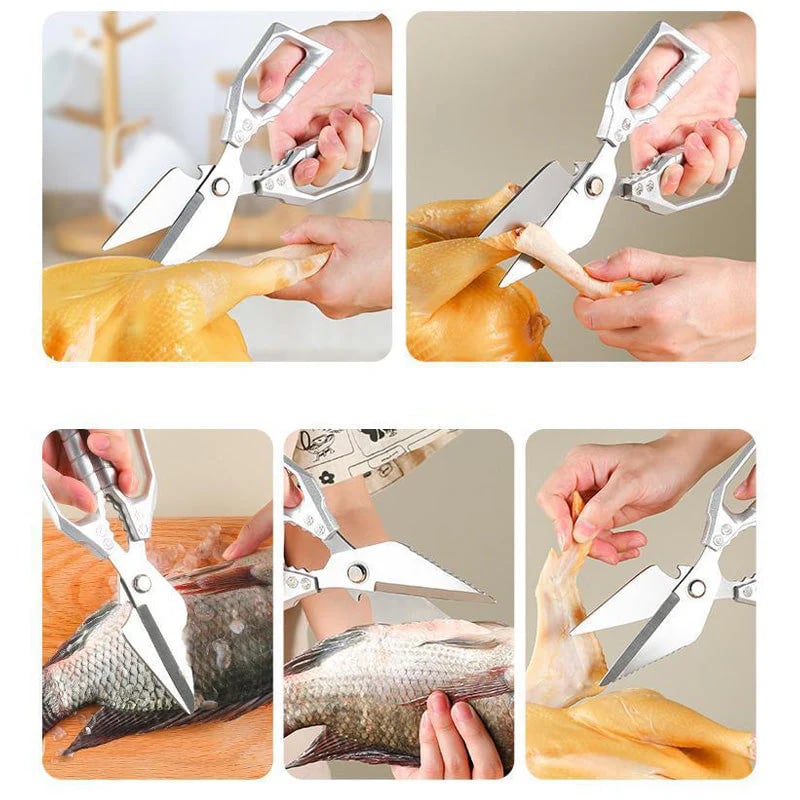 ⏳Limited-time 50% off⏰Multifunctional Heavy-Duty Kitchen Shears✂️🦴