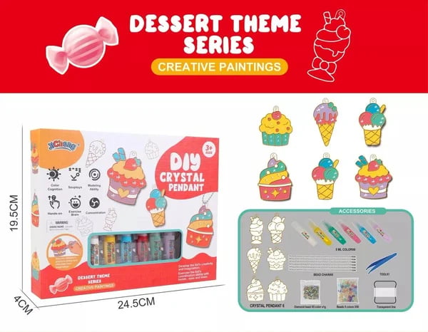🎁DIY Crystal Paint Arts and Crafts Set