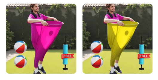 🎅Xmas Sales - 50% OFF🎄Granny Pants Toss Lawn Game Kit