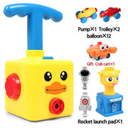🎁Fun Packed Balloon Car Toy Pump Set
