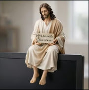 ✨Handcrafted Jesus Figurine✝️Serene Desk Companion🙏