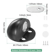 HOT SALE🔥  Hidden Stainless Steel Rubber Dual-use Door Stopper Door Holders