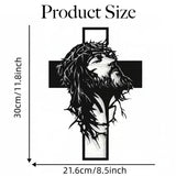 🔥🔥Jesus Cross Iron Sign Christ Wall Art Decor✝️🖼️ Elevate Your Space with Spiritual Elegance 🙌✨