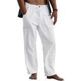 🔥Men's linen beach casual loose-fitting pants