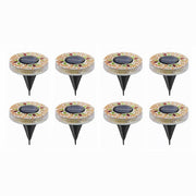 Mosaic Solar Disk Lights