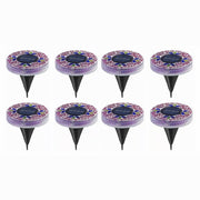 Mosaic Solar Disk Lights
