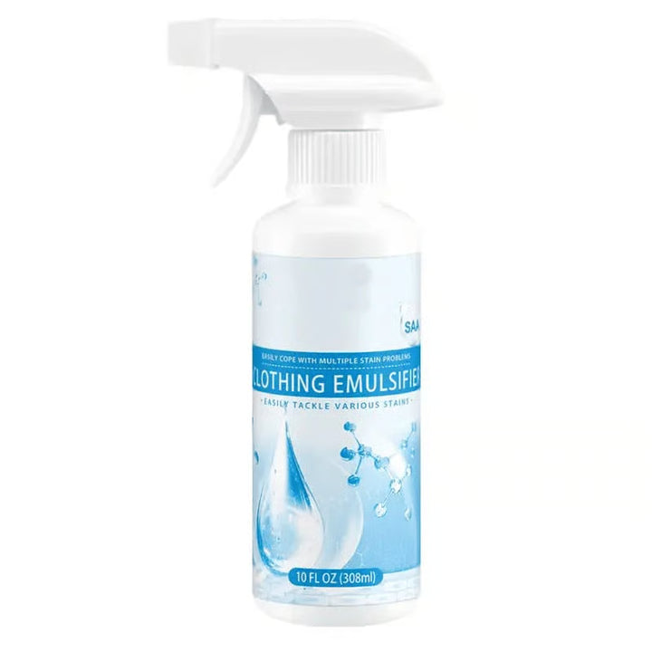 Non-ionic laundry emulsifying spray