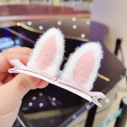 Rabbit Ears Plush Hair Clip🐰