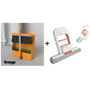 Stand-Up Dustpan Set with 180° Rotating Broom