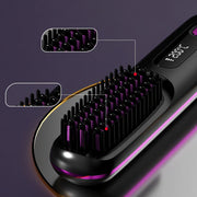 🔥Summer Hot Sale 49% Off🔥Wireless Ceramic Heating Hair Straightening Comb